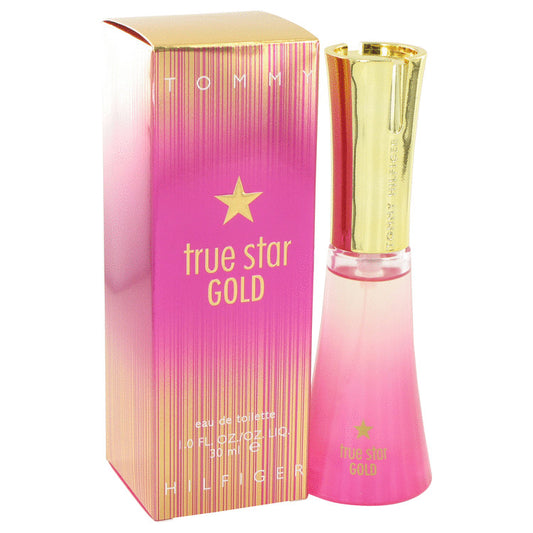 True Star Gold Eau De Toilette Spray by Tommy Hilfiger 30 ml