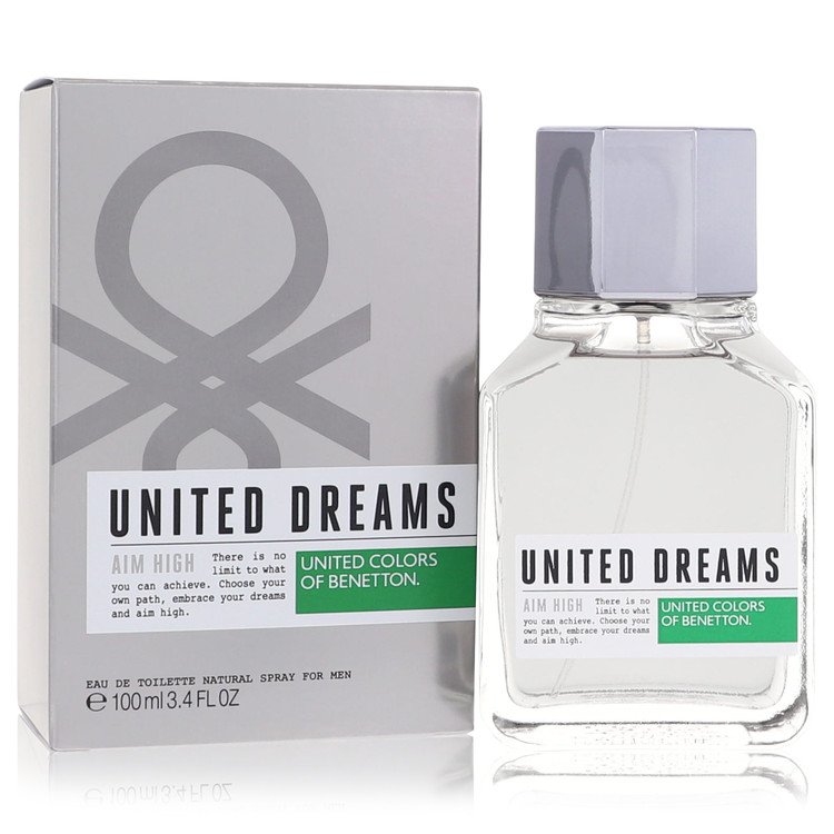 United Dreams Aim High Eau De Toilette Spray by Benetton 100 ml