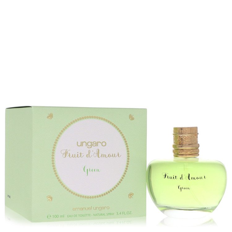 Ungaro Fruit Damour Green Eau De Toilette Spray by Ungaro 100 ml