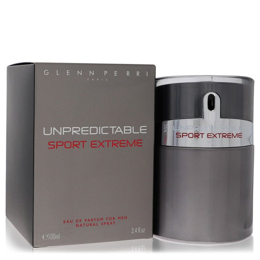 Unpredictable Sport Extreme Eau De Parfum Spray by Glenn Perri 100 ml