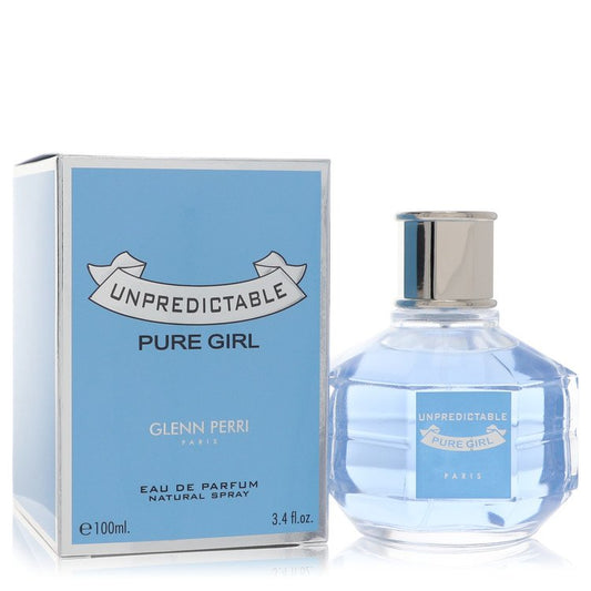 Unpredictable Pure Girl Eau De Parfum Spray by Glenn Perri 100 ml