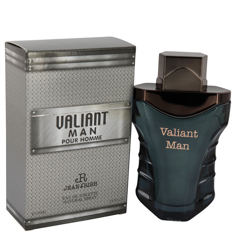 Valiant Man Eau De Toilette Spray by Jean Rish 100 ml