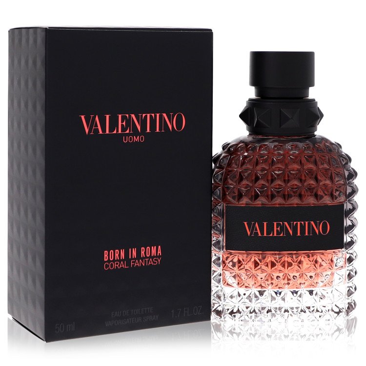 Valentino Uomo Born In Roma Coral Fantasy Eau De Toilette Spray by Valentino 50 ml