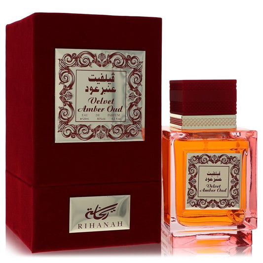 Velvet Amber Oud Eau De Parfum Spray by Rihanah 125 ml