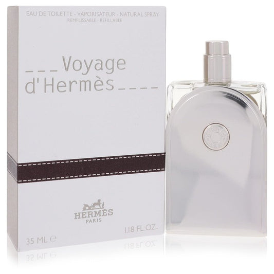 Voyage Dhermes Eau De Toilette Spray Refillable (Unisex) by Hermes 35 ml