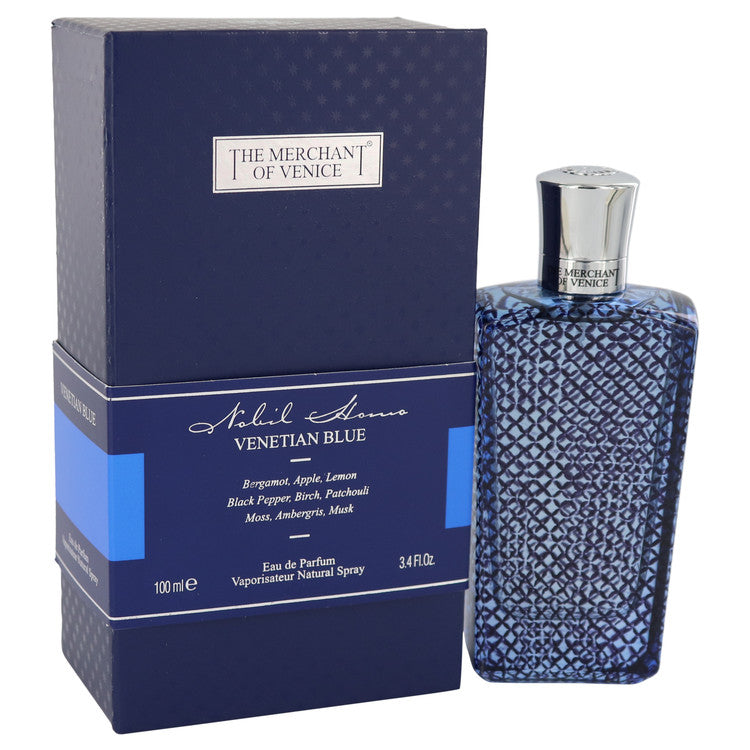 Venetian Blue Eau De Parfum Spray by The Merchant Of Venice 100 ml