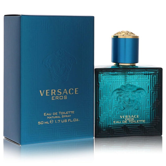 Versace Eros Eau De Toilette Spray by Versace 50 ml