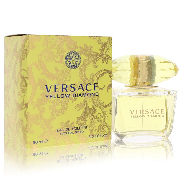 Versace Yellow Diamond Eau De Toilette Spray by Versace 90 ml