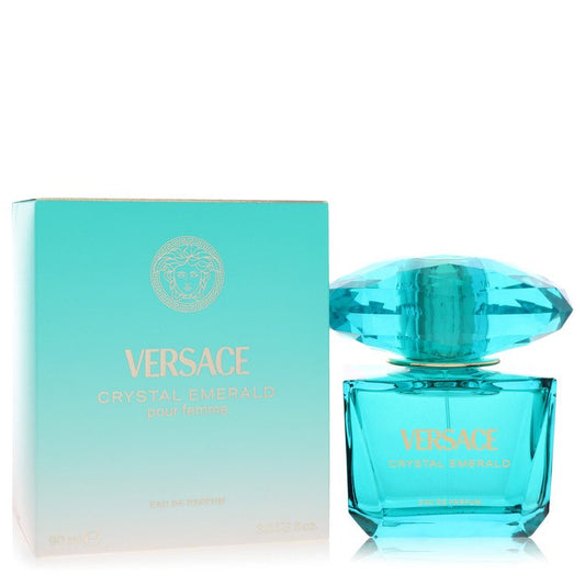 Versace Crystal Emerald Eau De Parfum Spray by Versace 90 ml