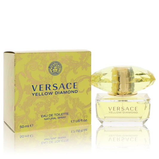 Versace Yellow Diamond Eau De Toilette Spray by Versace 50 ml