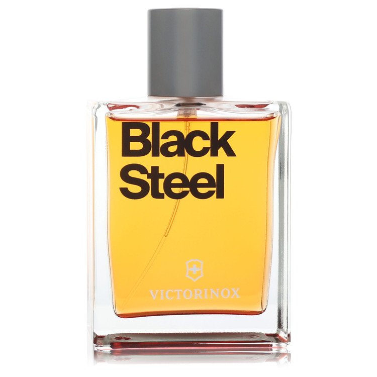 Victorinox Black Steel Eau De Toilette Spray (Tester) by Victorinox 100 ml
