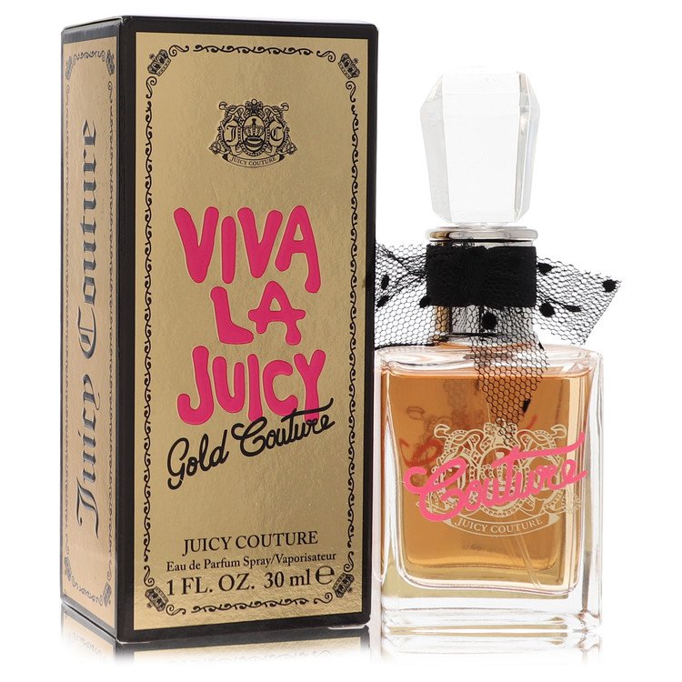 Viva La Juicy Gold Couture Eau De Parfum Spray by Juicy Couture 30 ml