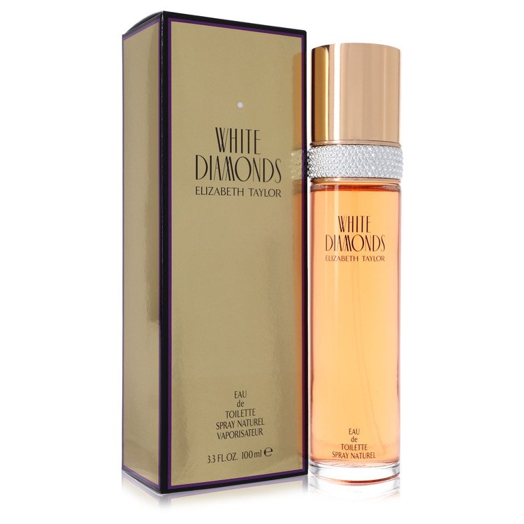 White Diamonds Eau De Toilette Spray by Elizabeth Taylor 100 ml