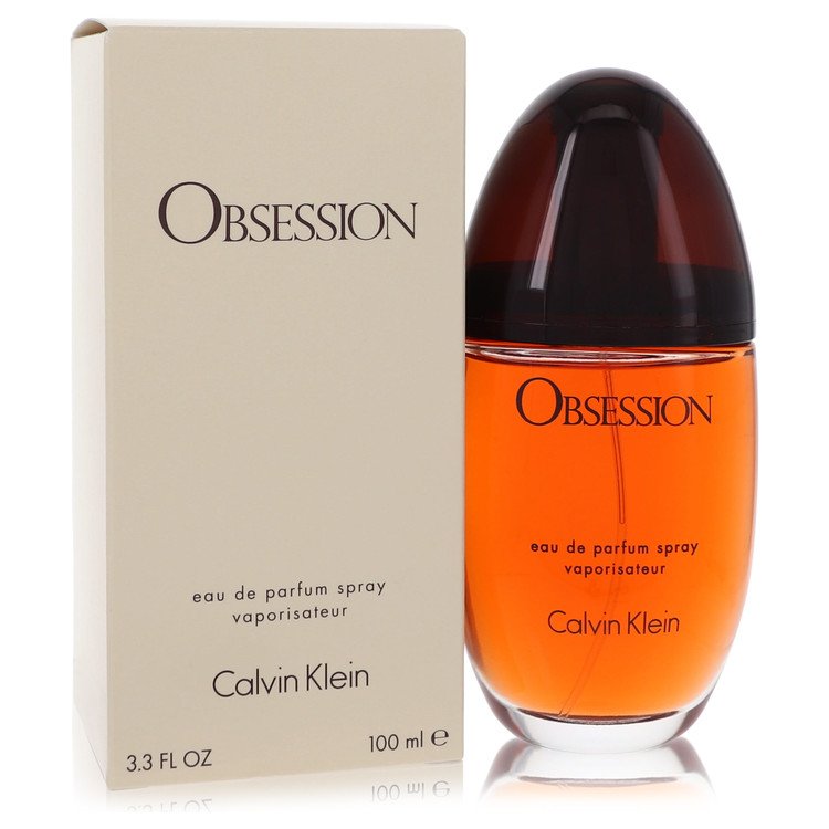 Obsession Eau De Parfum Spray by Calvin Klein 100 ml