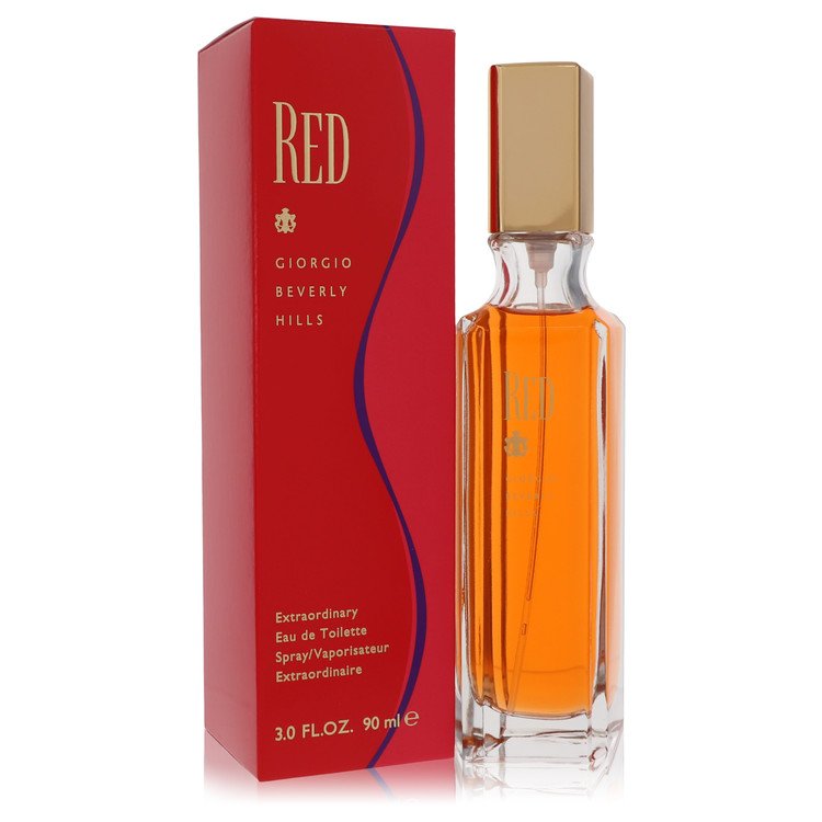 Red Eau De Toilette Spray by Giorgio Beverly Hills 90 ml