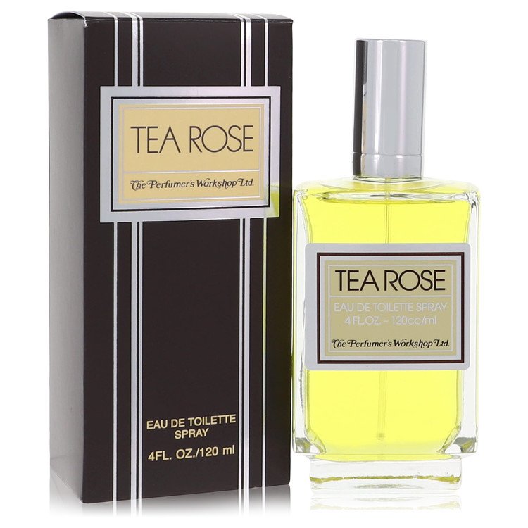 Tea Rose Eau De Toilette Spray by Perfumers Workshop 120 ml