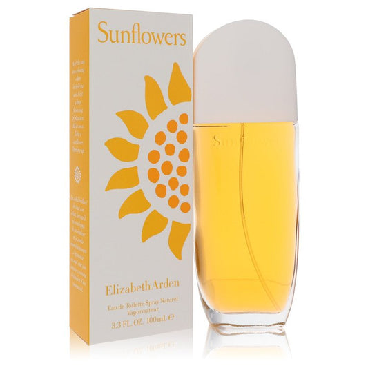 Sunflowers Eau De Toilette Spray by Elizabeth Arden 100 ml