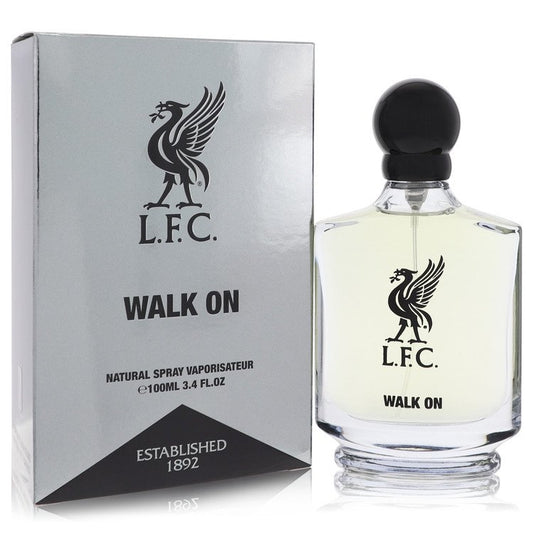 Walk On Eau De Parfum Spray by Liverpool Football Club 100 ml