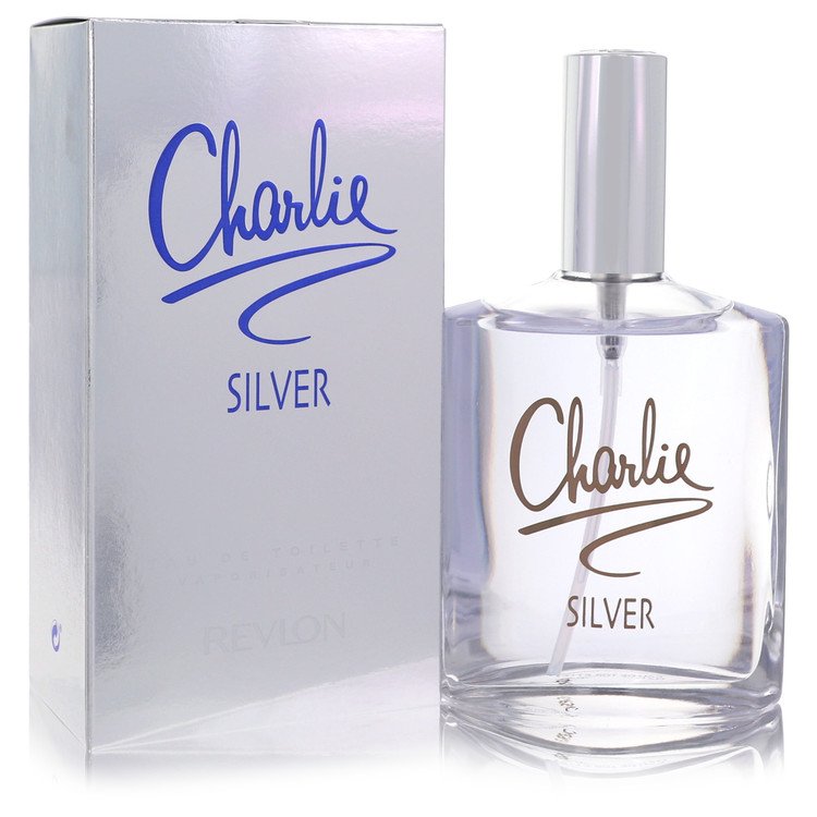 Charlie Silver Eau De Toilette Spray by Revlon 100 ml