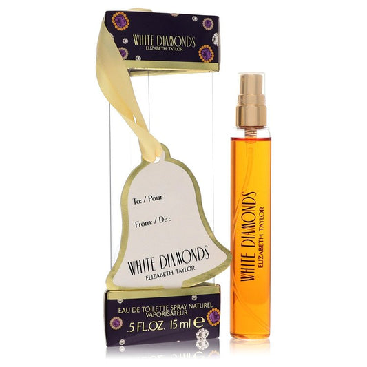 White Diamonds Eau De Toilette Spray by Elizabeth Taylor 15 ml