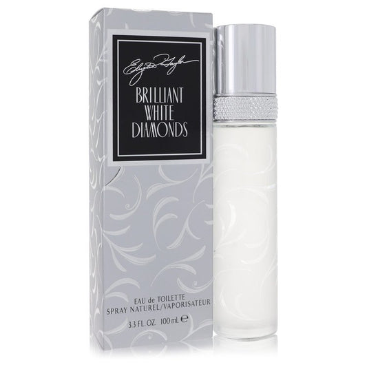 White Diamonds Brilliant Eau De Toilette Spray by Elizabeth Taylor 100 ml