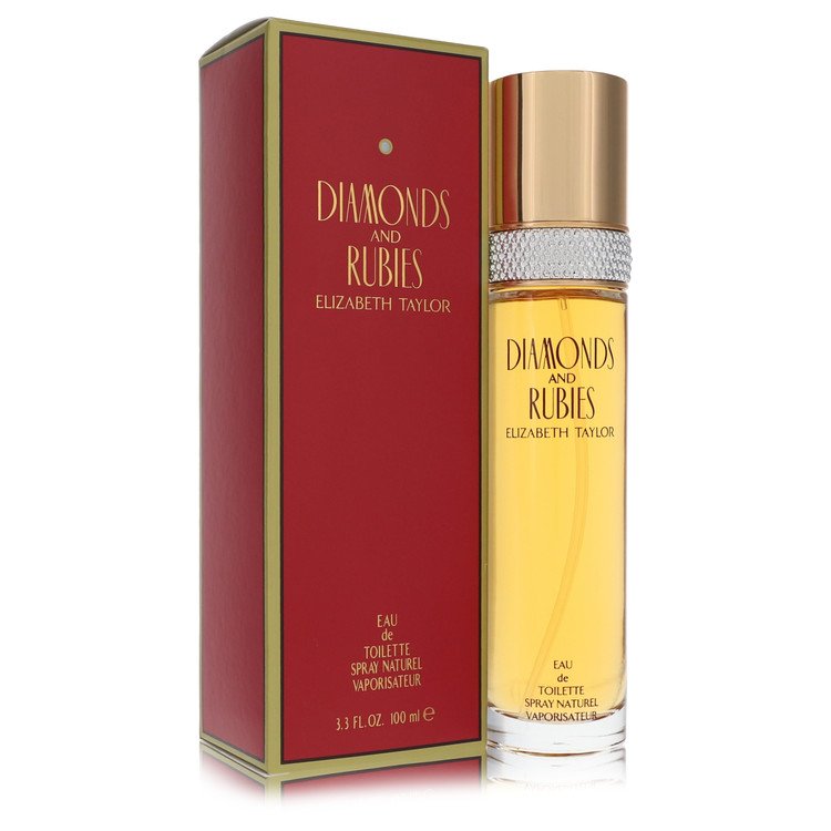 Diamonds & Rubies Eau De Toilette Spray by Elizabeth Taylor 100 ml