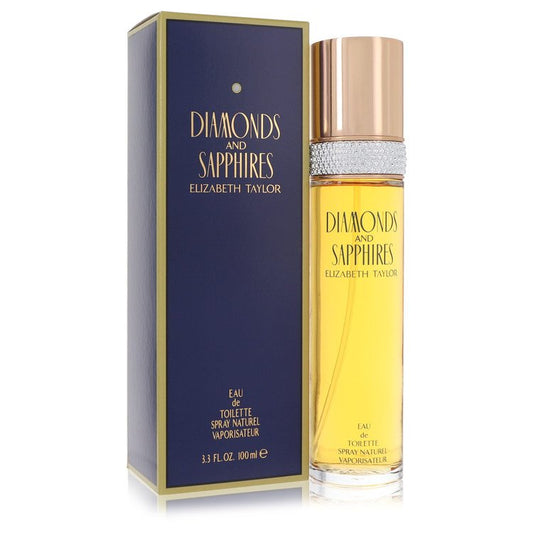 Diamonds & Sapphires Eau De Toilette Spray by Elizabeth Taylor 100 ml