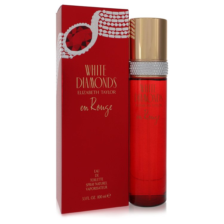 White Diamonds En Rouge Eau De Toilette Spray by Elizabeth Taylor 100 ml