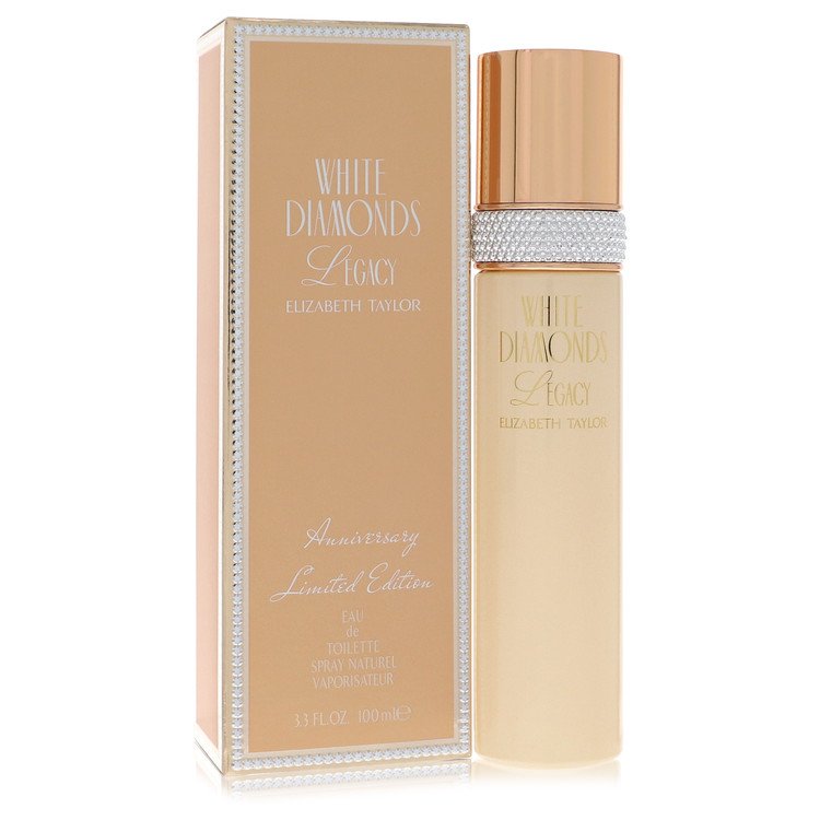 White Diamonds Legacy Eau De Toilette Spray by Elizabeth Taylor 100 ml