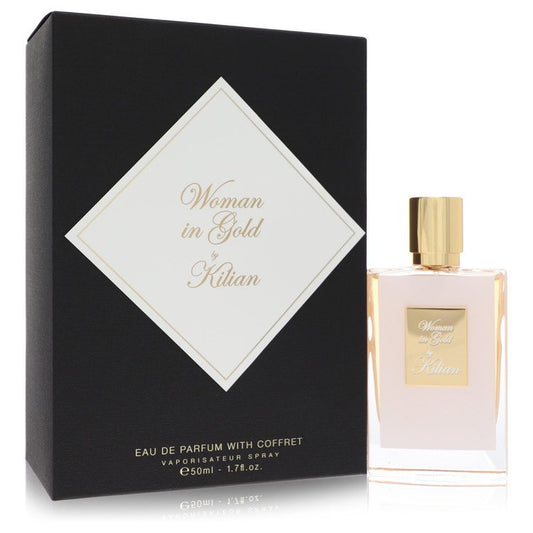 Woman In Gold Eau De Parfum Spray with Coffret by Kilian 50 ml