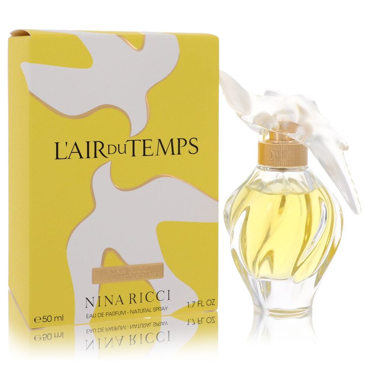 Lair Du Temps Eau De Parfum Spray with Bird Cap by Nina Ricci 50 ml