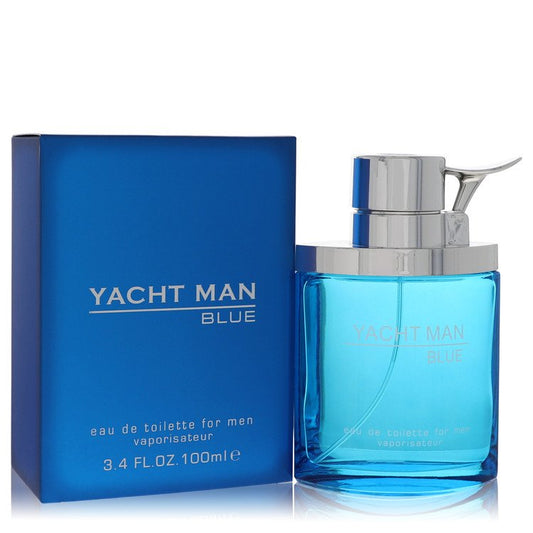 Yacht Man Blue Eau De Toilette Spray by Myrurgia 100 ml