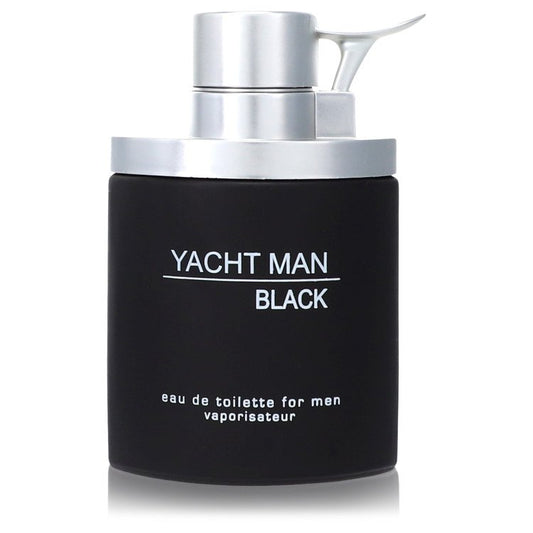 Yacht Man Black Eau De Toilette Spray (unboxed) by Myrurgia 100 ml