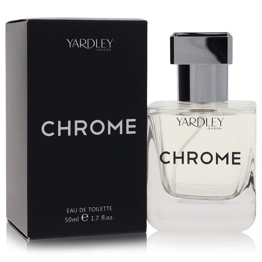 Yardley Chrome Eau De Toilette Spray by Yardley London 50 ml