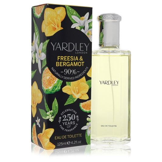 Yardley Freesia & Bergamot Eau De Toilette Spray by Yardley London 125 ml