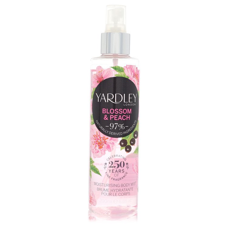 Yardley Blossom & Peach Moisturizing Body Mist by Yardley London 200 ml