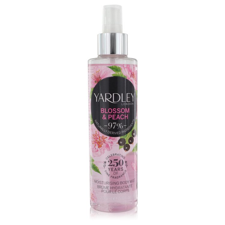 Yardley Blossom & Peach Moisturizing Body Mist by Yardley London 200 ml