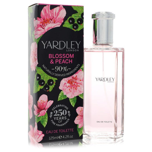 Yardley Blossom & Peach Eau De Toilette Spray by Yardley London 125 ml