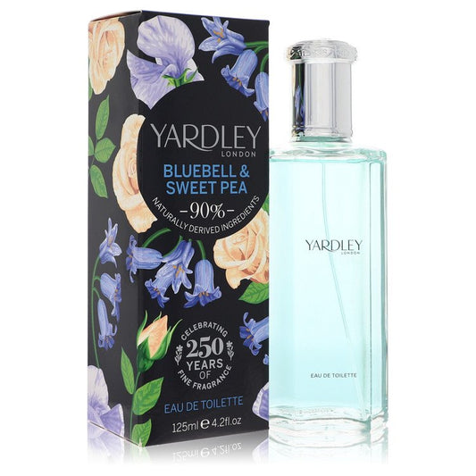 Yardley Bluebell & Sweet Pea Eau De Toilette Spray by Yardley London 125 ml