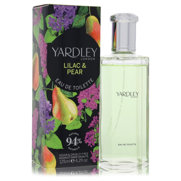 Yardley Lilac & Pear Eau De Toilette Spray by Yardley London 125 ml
