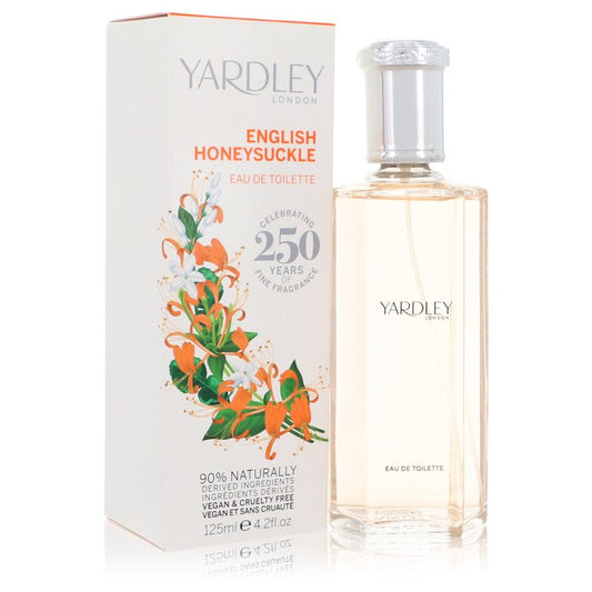 Yardley English Honeysuckle Eau De Toilette Spray by Yardley London 125 ml