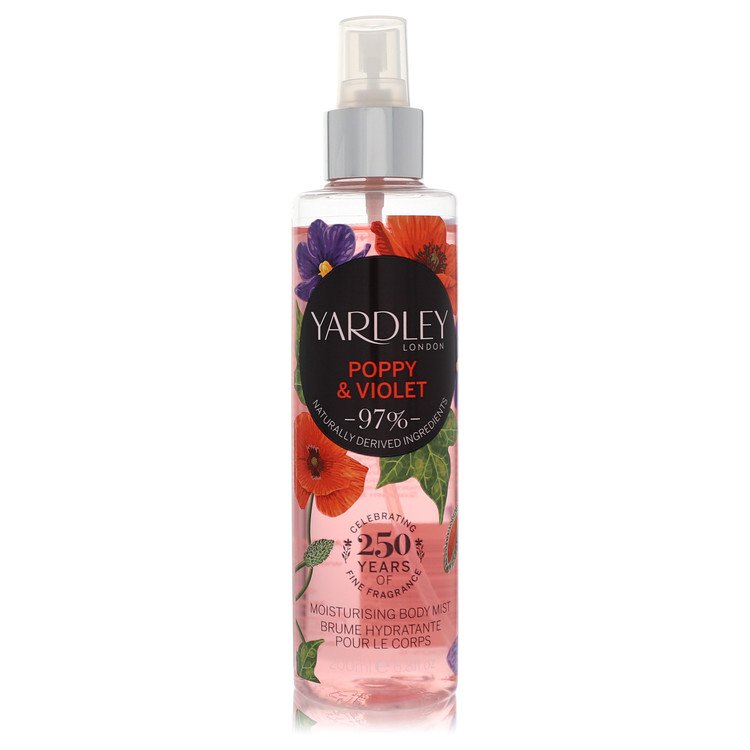 Yardley Poppy & Violet Body Mist by Yardley London 200 ml