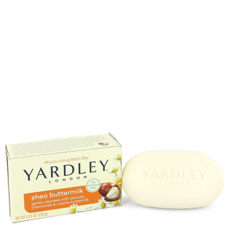 Yardley London Soaps Shea Butter Milk Naturally Moisturizing Bath Soap by Yardley London 126 ml