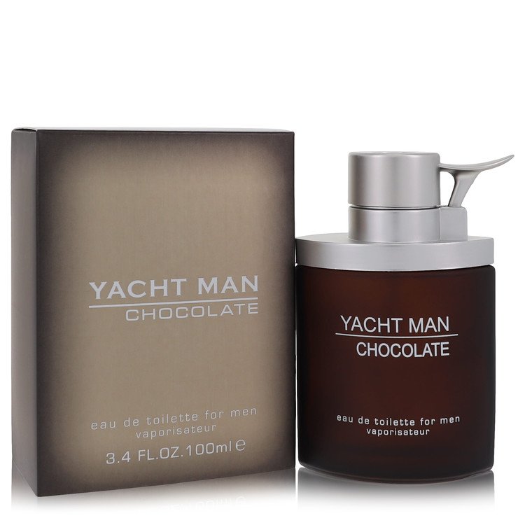 Yacht Man Chocolate Eau De Toilette Spray by Myrurgia 100 ml