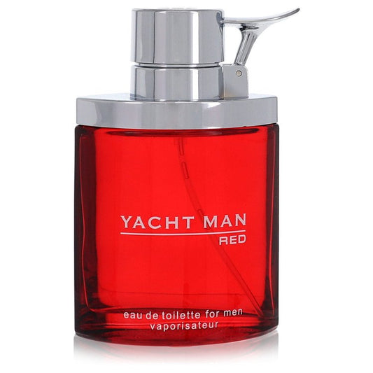 Yacht Man Red Eau De Toilette Spray (unboxed) by Myrurgia 100 ml