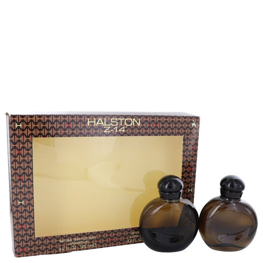 Halston Z-14 Gift Set - 4.2 oz Cologne Spray + 4.2 oz After Shave + In Display Box by Halston --