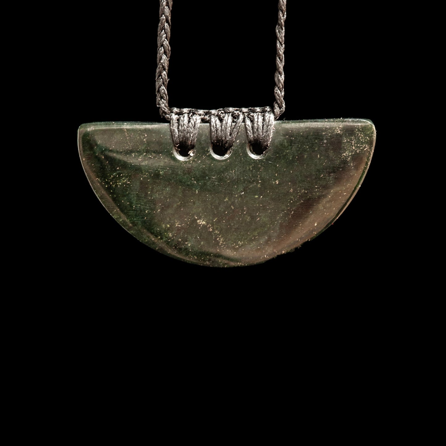 Small Jade Breast Plate by Alex Sands Pendant